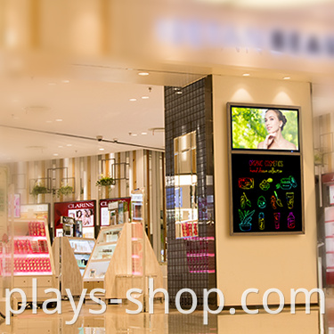 super slim advertising LCD display